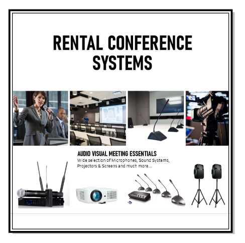 CONFERENCE SYSTEMS RENTAL